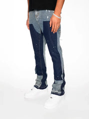 Flare Jeans Denim Front - 219621